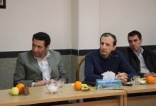 نشست هیات رئیسه دانشگاه صنعتی شاهرود با دانشکده مهندسی عمران